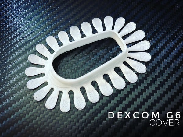 Image of Dexcom G6 Sensor Flexible Cover Sport (2 pack)