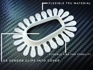 Image of Dexcom G6 Sensor Flexible Cover Sport (2 pack)