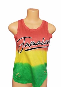 Image 1 of Rasta tyedie ladies top