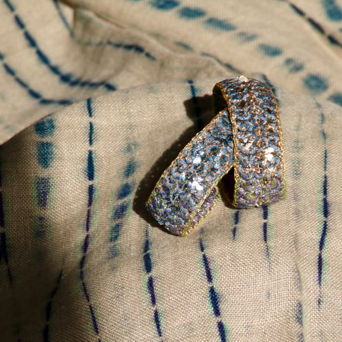 Image of BRACELET LARGE GOLDYBLUE