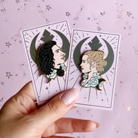 Image 3 of Pins Rey & Kylo Ren Profiles