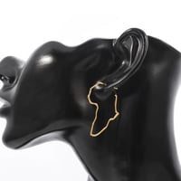 Image 2 of SASHA African Hoop Earrings 