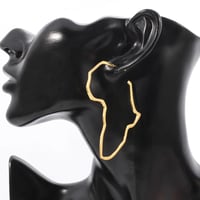 Image 3 of SASHA African Hoop Earrings 