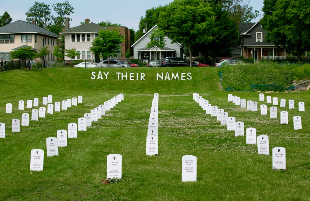 Image of Limited Edition Say Their Names Cemetery Print