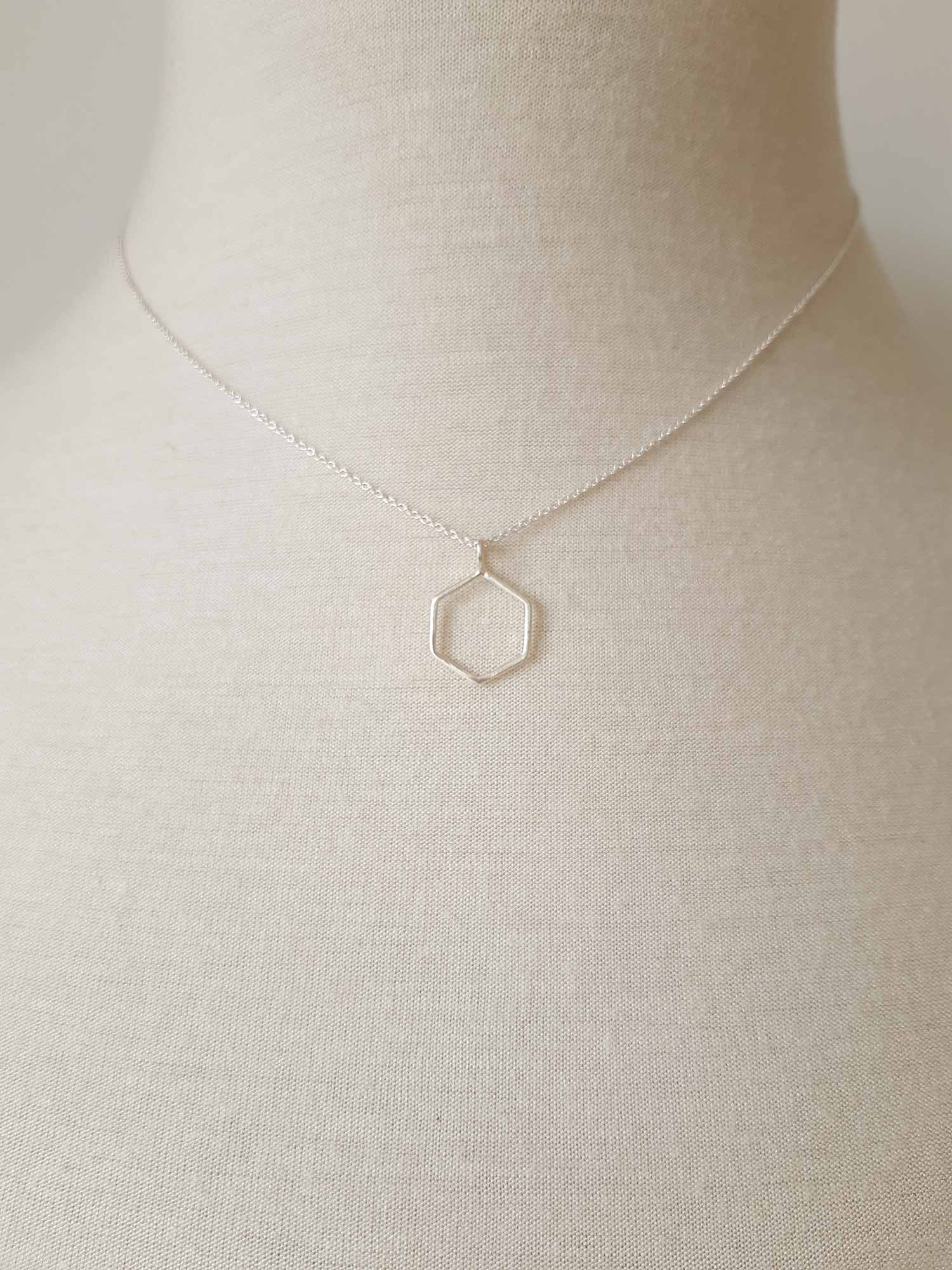 Image of Hexagon Necklace N. 1