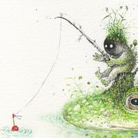 Image 3 of Buttermilk Creek - Print