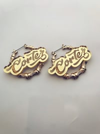 THE HOMEGIRL BAMBOO EARRINGS 