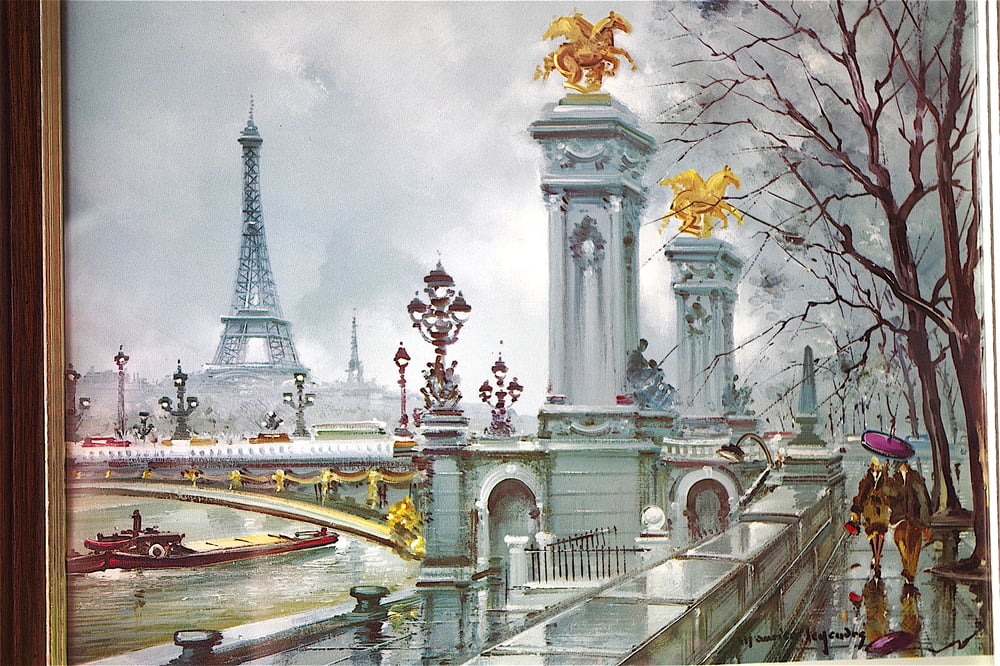 Image of Paris in the Rain