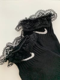 Image 1 of WHAT THE RUFFLES MID BLACK