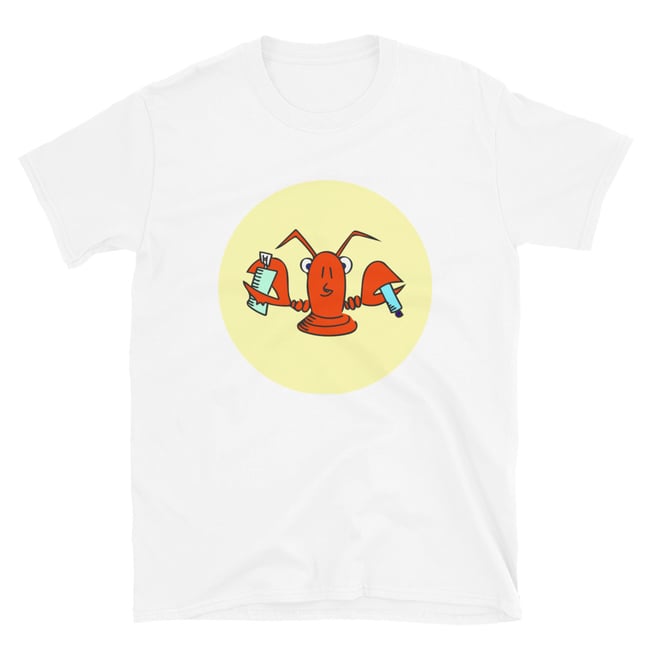 Graffiti Lobster Logo T-Shirt