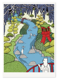 Image 1 of 'Japanese Garden' Limited Edition Art Print