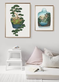 Image 2 of 'Bambi Bonsai' Limited Edition Art Print