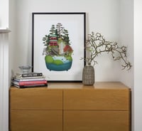 Image 2 of 'Nachi Falls' Limited Edition Art Print