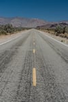 Photographic Print - Road to Vegas - Mojave - California