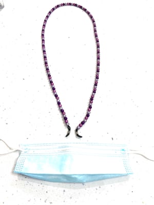 Image of Glow Bead Glasses/Facemask Chain 