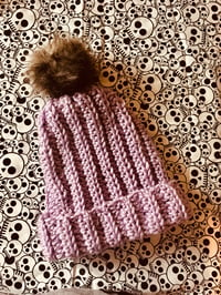 LAVENDER BEANIE 