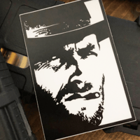 CLINT EASTWOOD STICKER