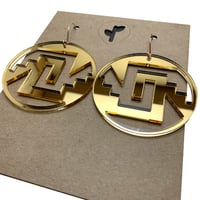 Image 3 of chimalli I / acrylic / gold