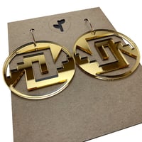 Image 2 of chimalli I / acrylic / gold