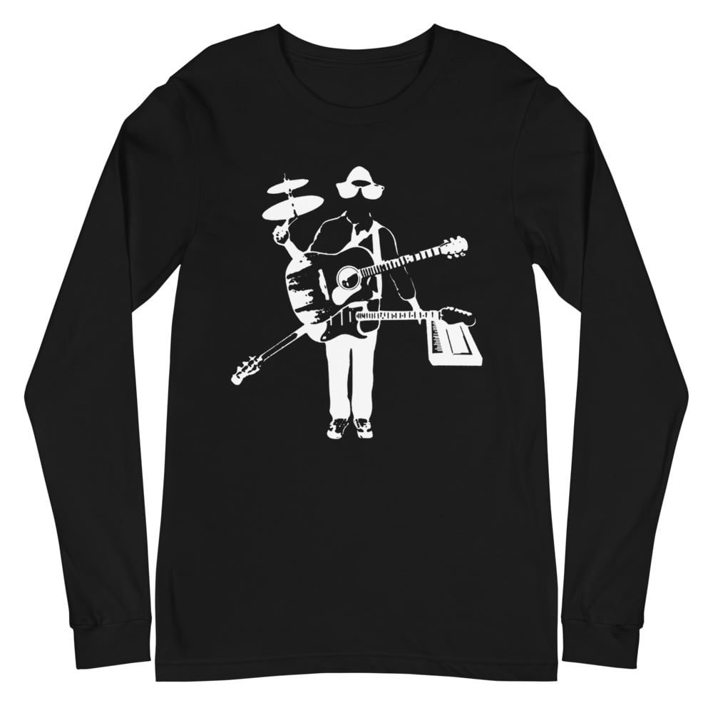 Image of CLASSIC HENRY INVISIBLE LOGO Long Sleeve Tee