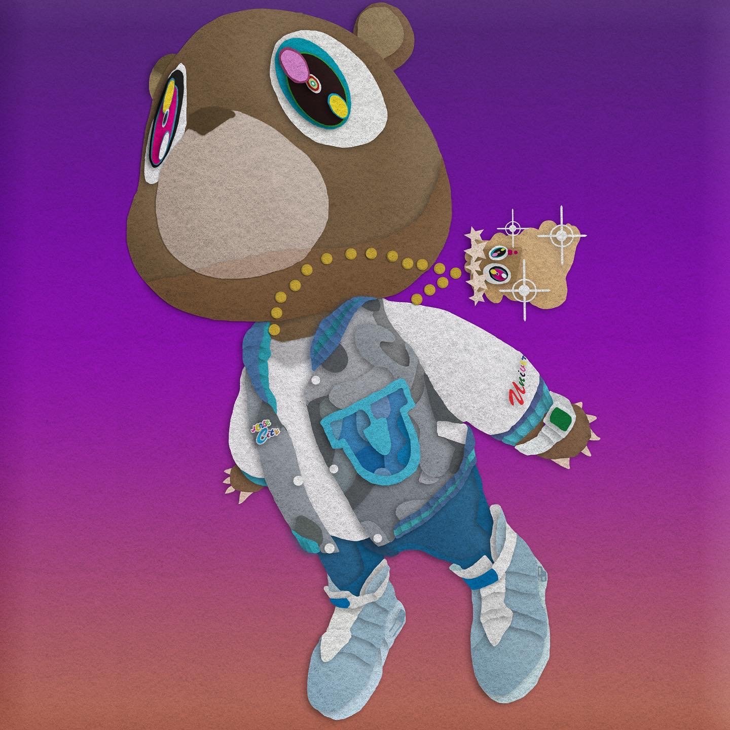 Image of Grad Bear Poster