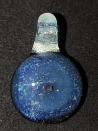 Crushed opal/UV Reactive Pendant