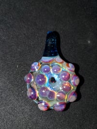 Dichro with Purple Accent Dots and Opal