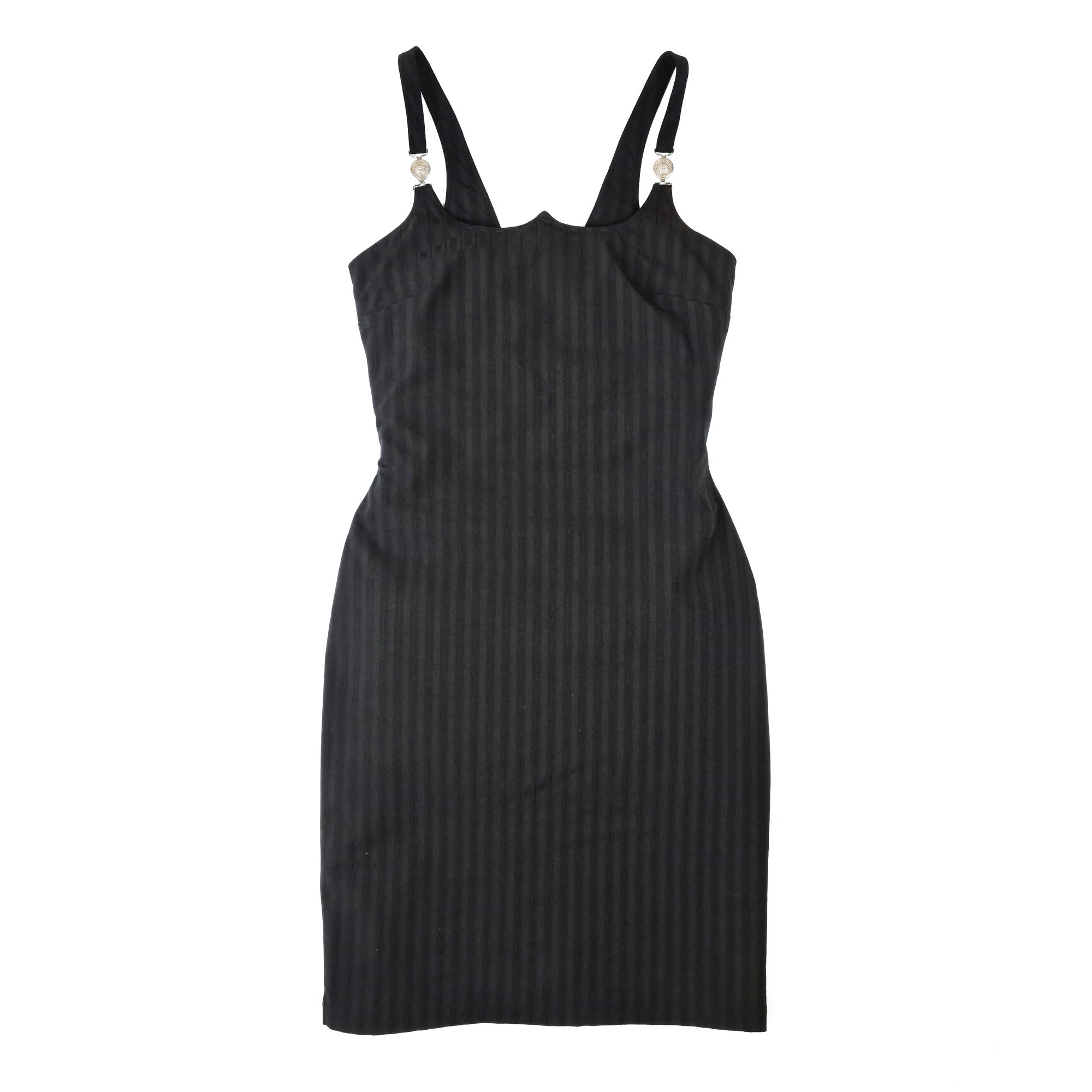 Image of Versace Jeans Couture Bodycon Dress Black