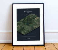 Image 1 of Box Hill KOM series print A4 or A3 - By Graphics Monkey