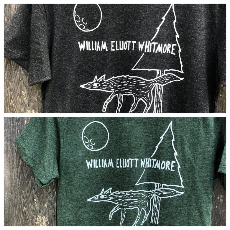 Image of (Unisex) Coyote and Moon T-shirt