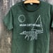 Image of (Unisex) Coyote and Moon T-shirt