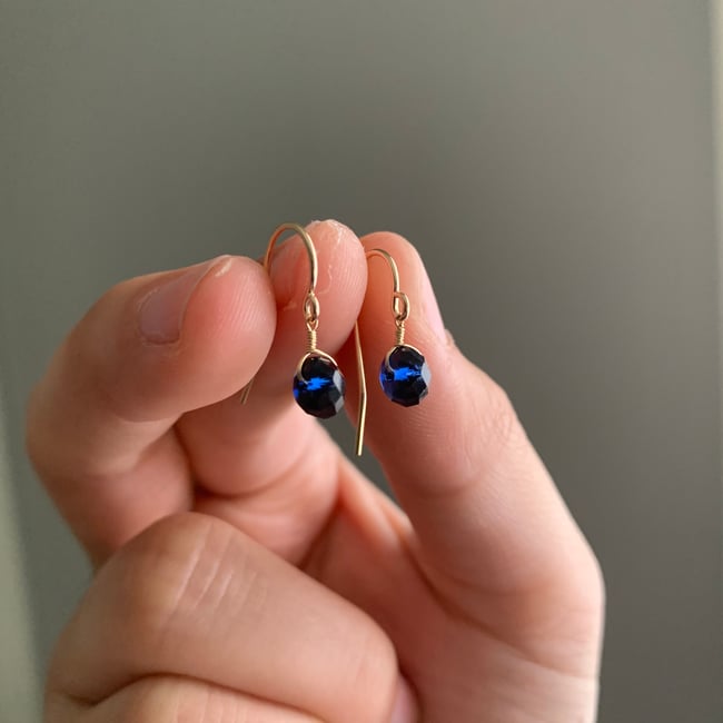 midnight sky earrings 