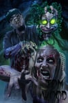 Zombie Canvas Giclee Print by Tom Wood