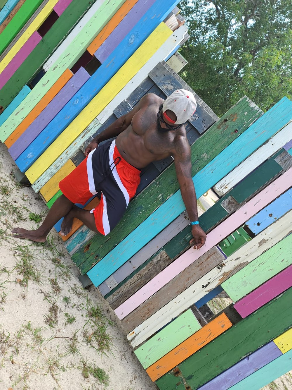 Image of Rep your Island Flag Trunk Shorts (Tell us your country)