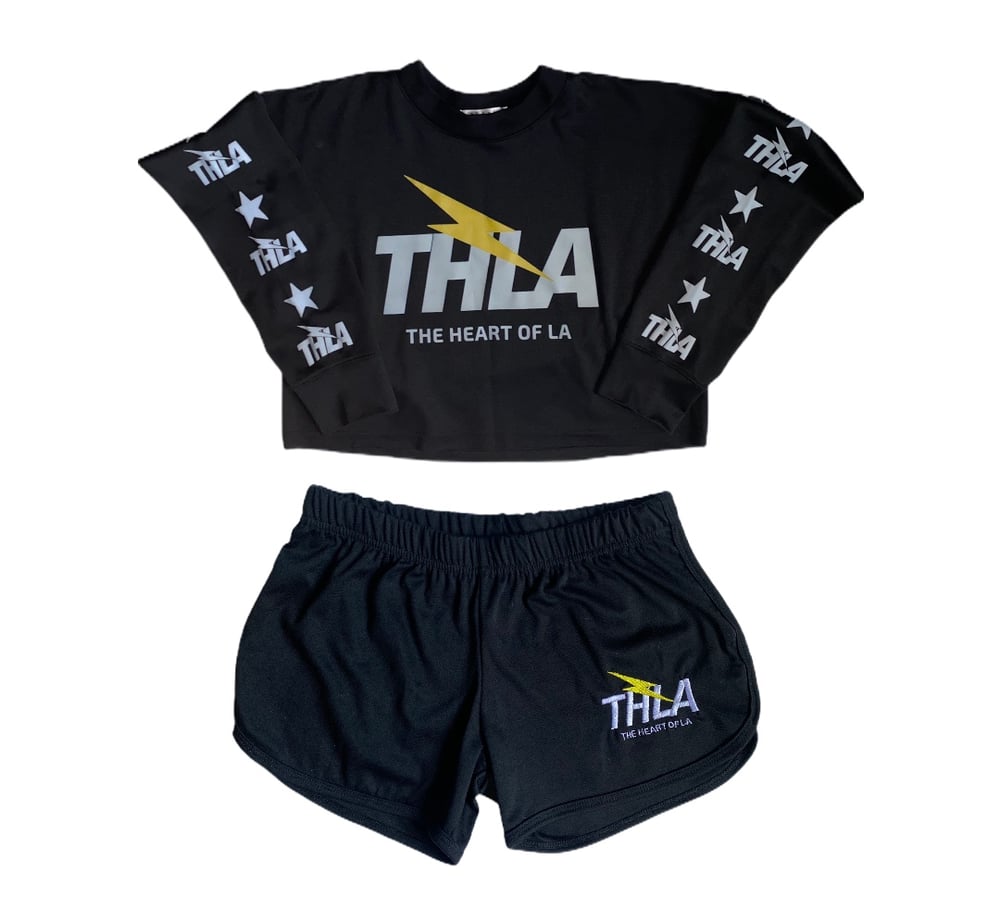 Image of WOMANS CROP TOP SET
