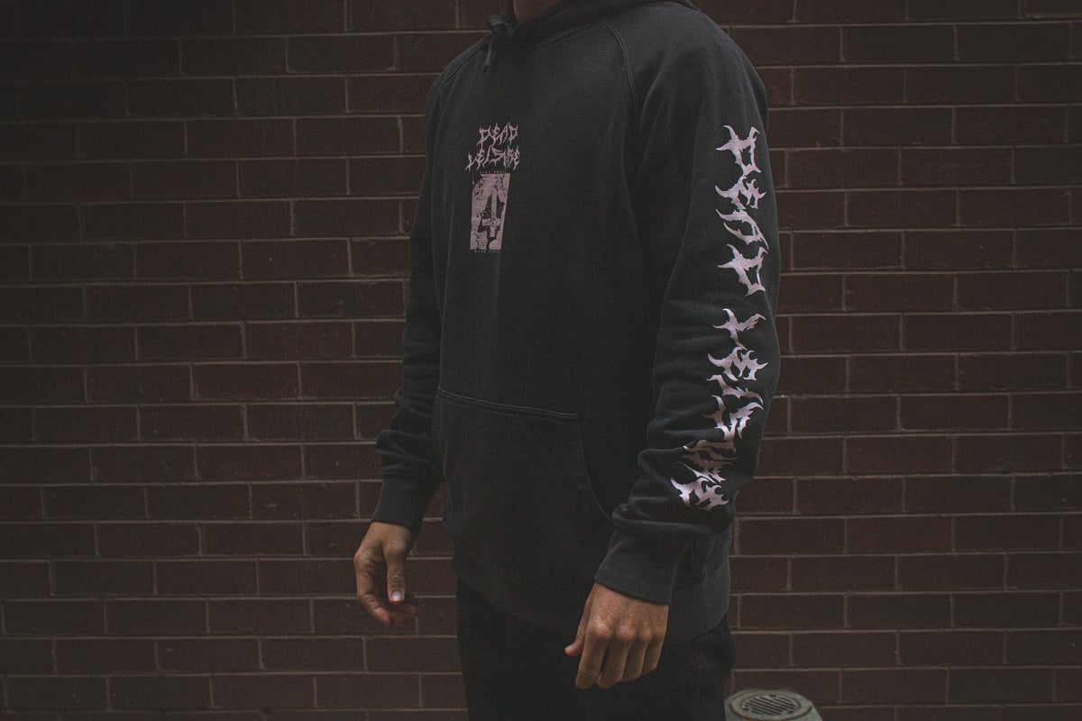 Dead Forever Pullover Hood - Charcoal