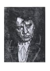 Richard Burton. Hand Made. Original A4 linocut print. Limited and Signed. Art.