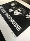 The Velvet Underground. Original lino cut print. A4 acid free paper. Signed.