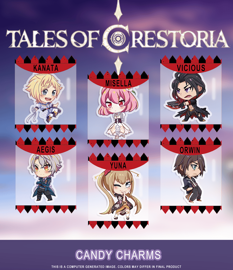Image of Tales of Crestoria: Candy Charms [LOW STOCK LEFT]