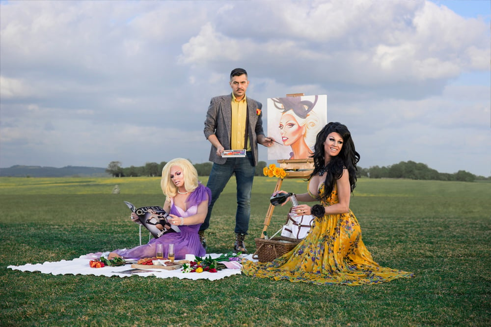 Image of Throuple X Arturo Garza: Family Picnic