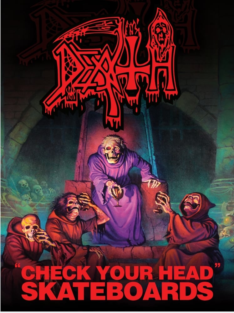 Image of DEATH SCREAM BLOODY GORE SKATEBOARD 