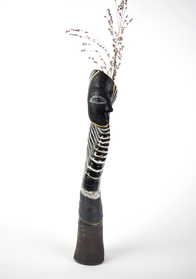 Tribal Dreams 2. Sculptural vase