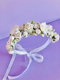 Image 1 of Wild rose flower crown 