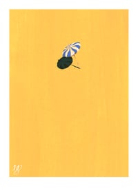Image 1 of Single Blue Parasol 2020
