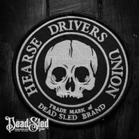 Image 1 of Hearse Drivers Union 5-inch Glow-In-The-Dark Patch