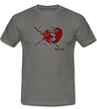 Image 2 of A Little Out of Reach T-Shirt in Grey