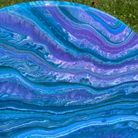 Image 3 of “Calm Swells” Fluid Painting