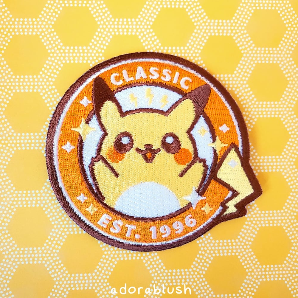 "Classic 1996" - Embroidered Patch