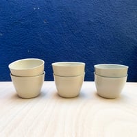 Image 2 of 6 tasses à café en grès 