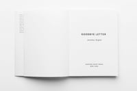 Image 3 of JEREMY SIGLER: GOODBYE LETTER